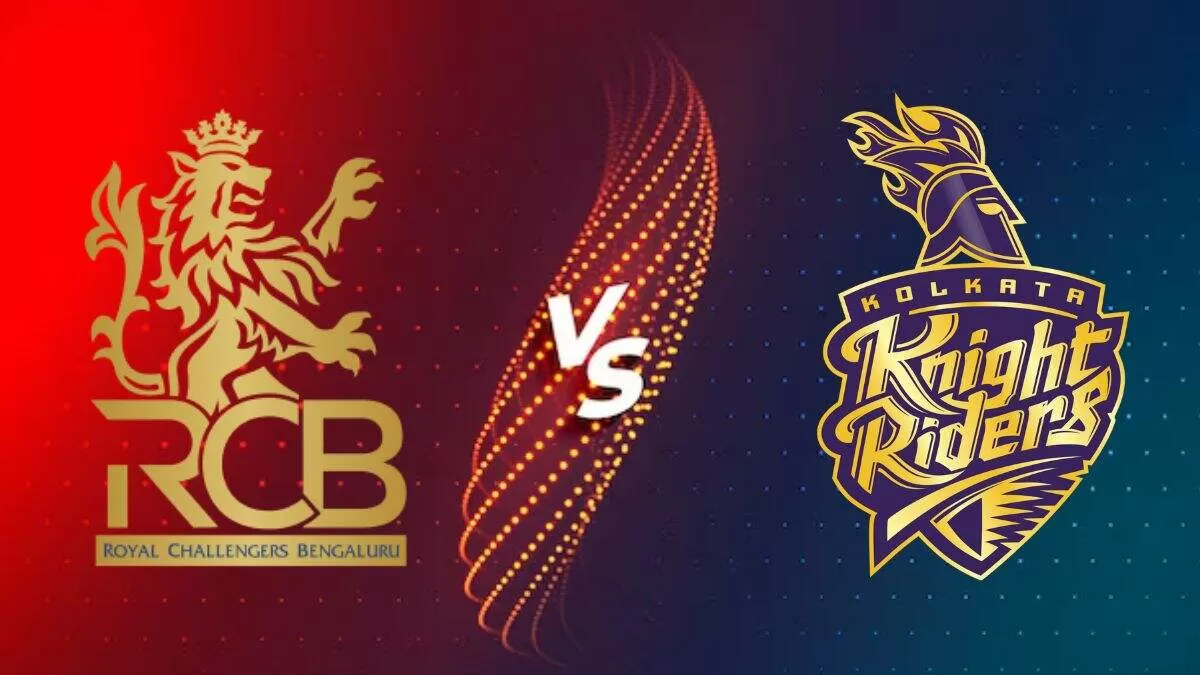 RCB vs KKR head to head Record in IPL 2008 to 2026 