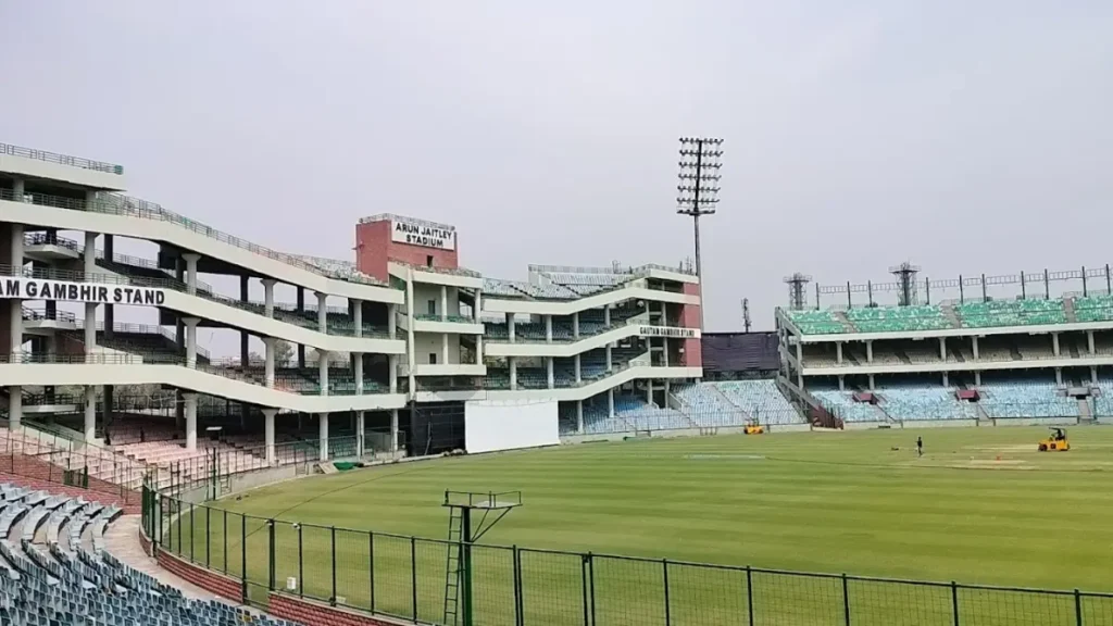 Arun Jaitley Stadium photo of afternoon