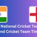 India National Cricket Team vs England Cricket Team Timeline