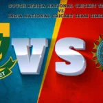 South Africa National Cricket Team vs India National Cricket Team Timeline