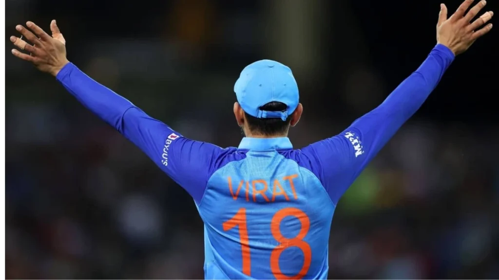Virat Kohli Jersey number #8