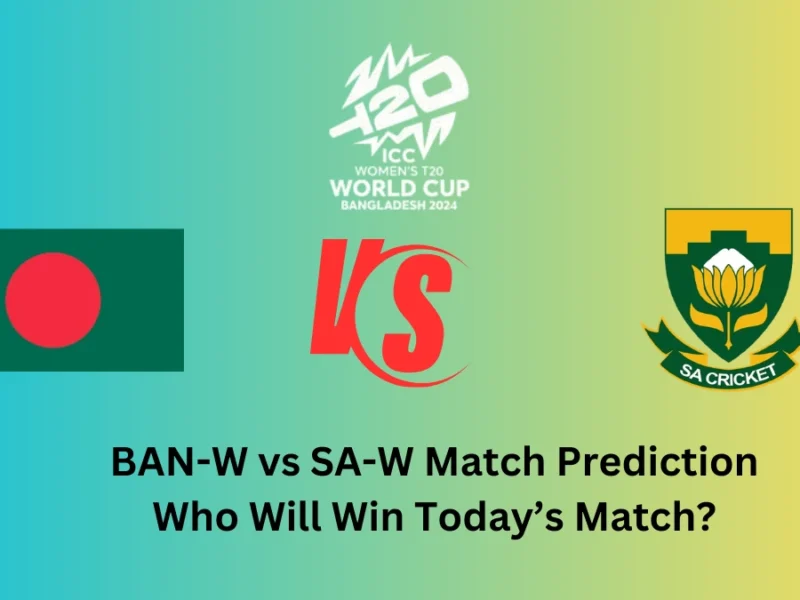 Women’s T20 World Cup 2024: Match 16, BAN-W vs SA-W Match Prediction Who Will Win Today’s Match?