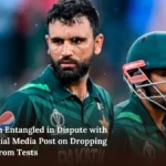 Fakhar Zaman Entangled in Dispute with PCB Over Social Media Post on Dropping Babar Azam from Tests