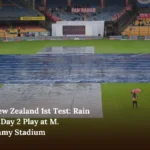 India vs New Zealand 1st Test: Rain Threatens Day 2 Play at M. Chinnaswamy Stadium