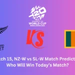 Women's T20 World Cup 2024: Match 15, NZ-W vs SL-W Match Prediction Who Will Win Today’s Match?