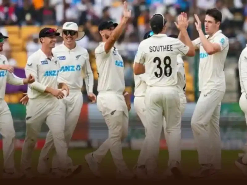 New Zealand Claim Historic Win in Bengaluru to Secure First Test Victory in India in 36 Years
