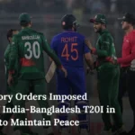 Prohibitory Orders Imposed Ahead of India-Bangladesh T20I in Gwalior to Maintain Peace