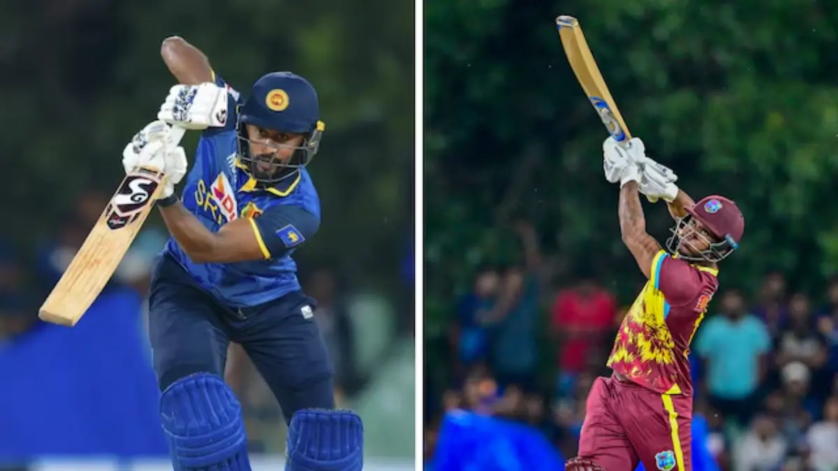 SL vs WI 1st T20I Match Result