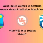 West Indies Women vs Scotland Women Match Prediction, Match No. 8