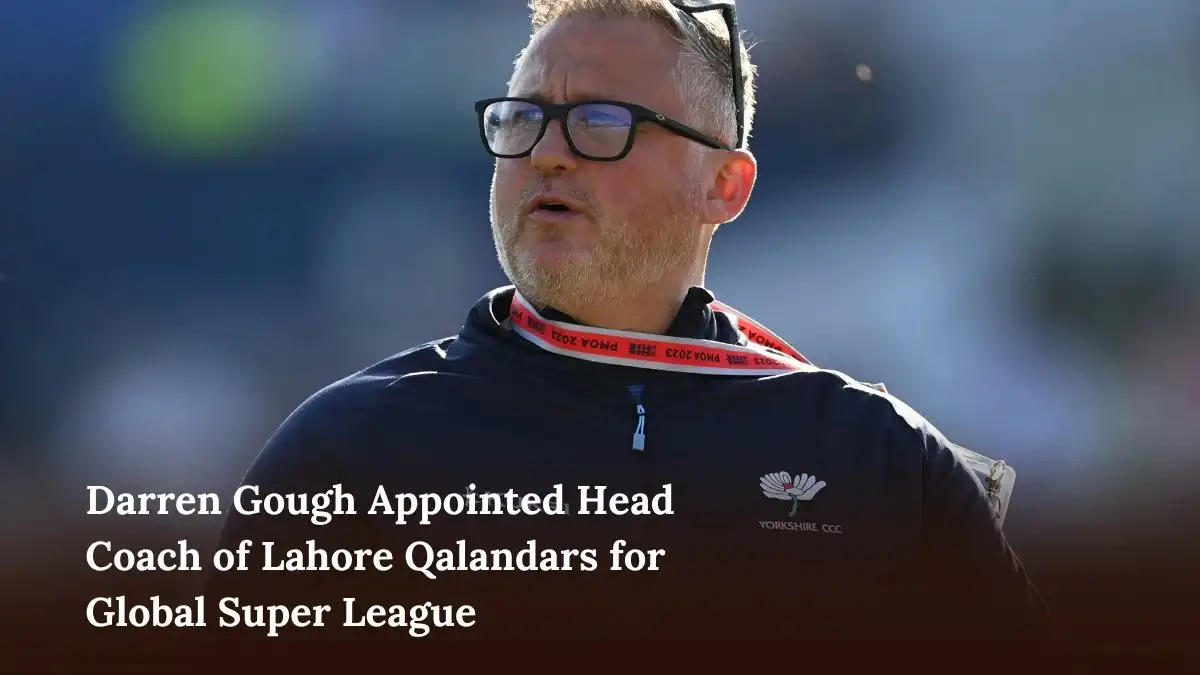 Darren Gough Appointed Head Coach of Lahore Qalandars for Global Super League
