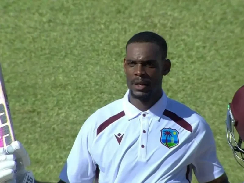Greaves Maiden Century Powers West Indies to Dominance over Bangladesh on Day 2 of Antigua Test (1)