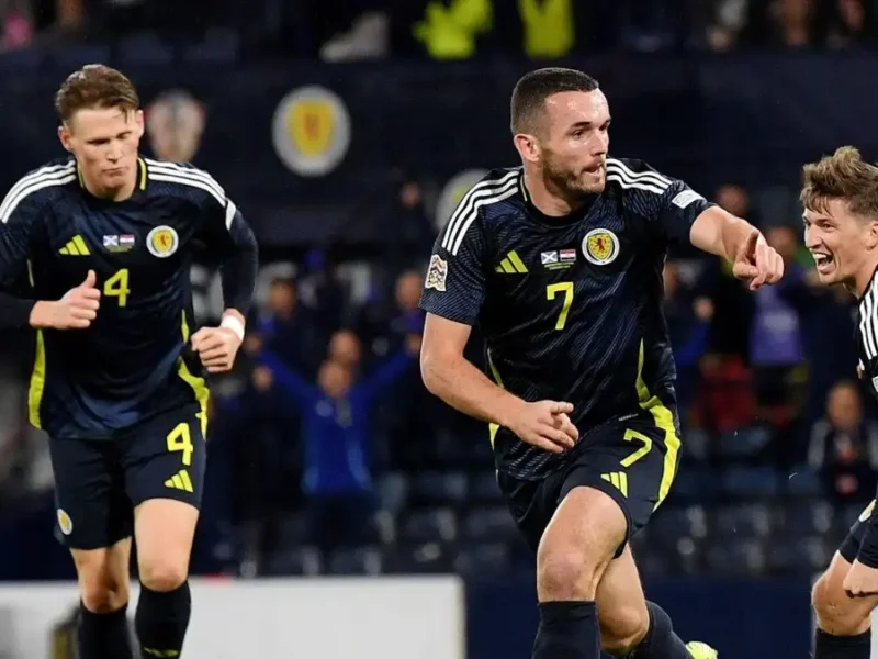 John McGinns Late Strike Secures Nations League Victory for Scotland Against 10-Man Croatia