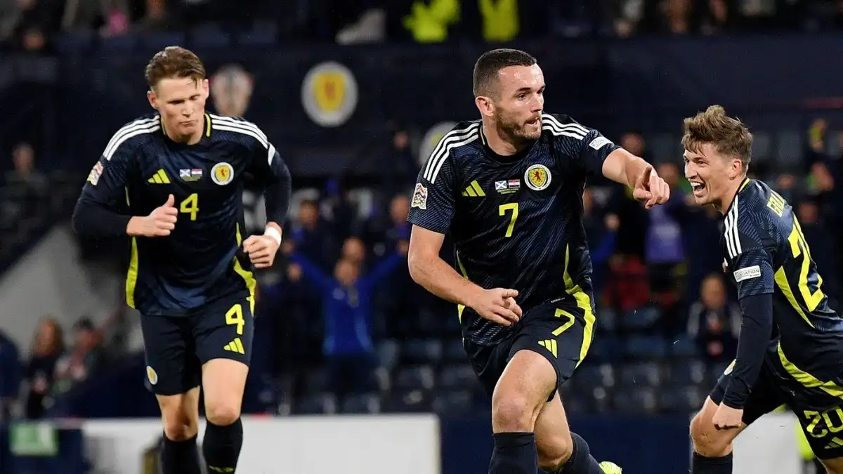 John McGinns Late Strike Secures Nations League Victory for Scotland Against 10-Man Croatia