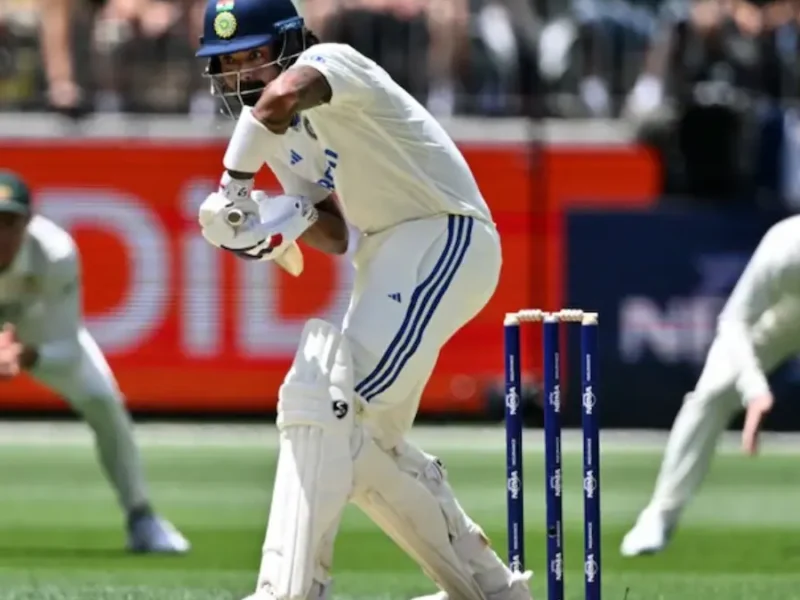 KL Rahul in Perth Test