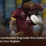 Keacy Carty and Brandon King Guide West Indies to Series Victory Over England