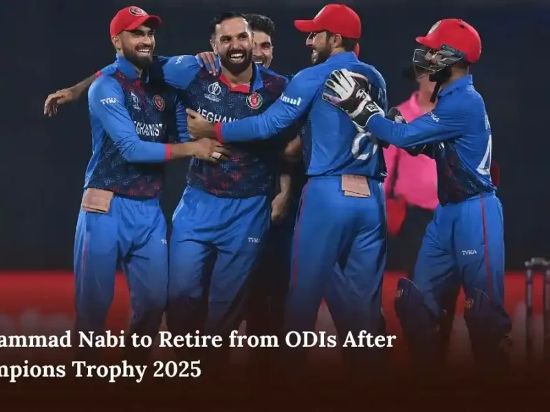 Mohammad Nabi to Retire from ODIs After Champions Trophy 2025