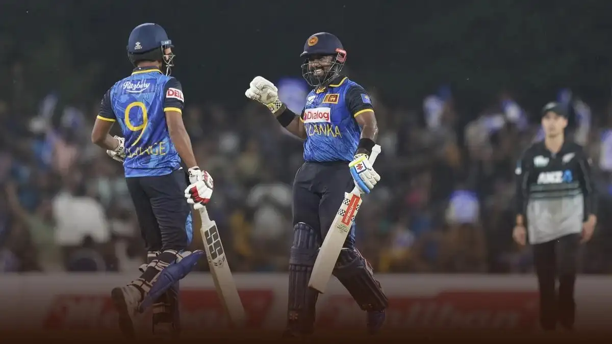 SL vs NZ 1st T20I Asalanka and Sri Lankas Spinners Take Control to Beat New Zealand by Four Wickets in 1st T20I