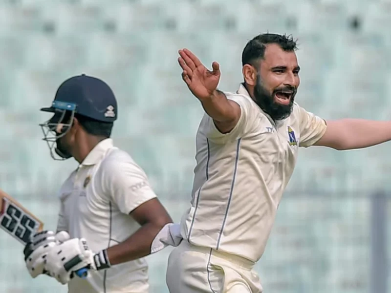 Shami Leads Bengal to Victory; Rinku Powers Uttar Pradesh to Crushing Win