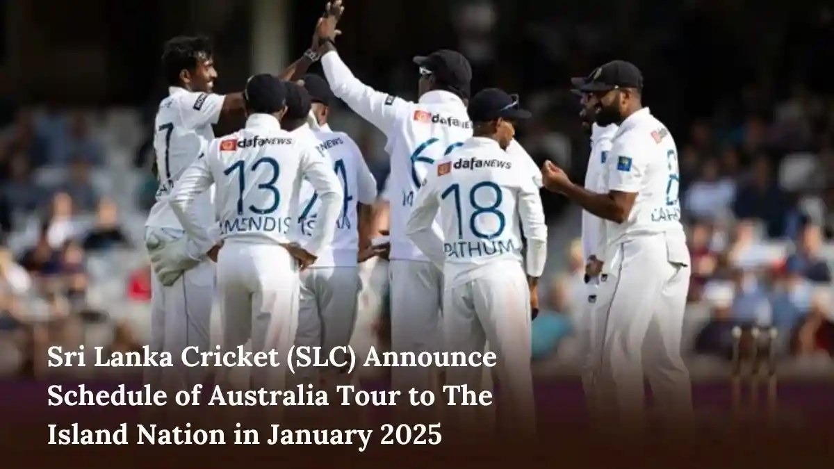 Sri Lanka Cricket (SLC) Announce Schedule of Australia Tour to The Island Nation in January 2025