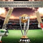 New Zealand National Cricket Team vs Pakistan National Cricket Team Timeline