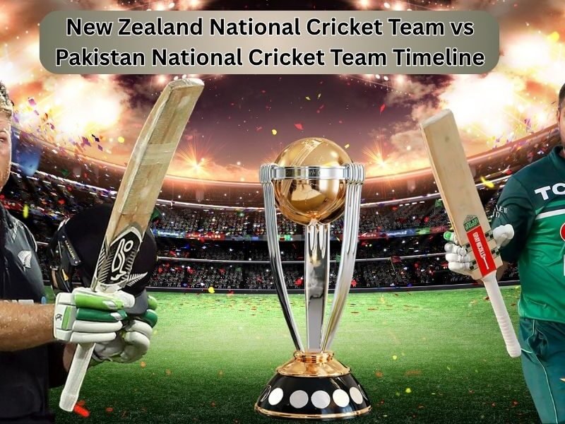 New Zealand National Cricket Team vs Pakistan National Cricket Team Timeline
