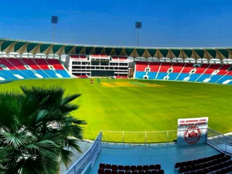 Ekana Cricket Stadium in Lucknow