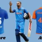 Shikhar Dhawan Jersey Number