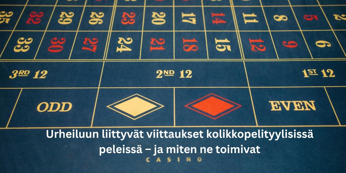 Urheiluun liittyvät viittaukset kolikkopelityylisissä peleissä – ja miten ne toimivat