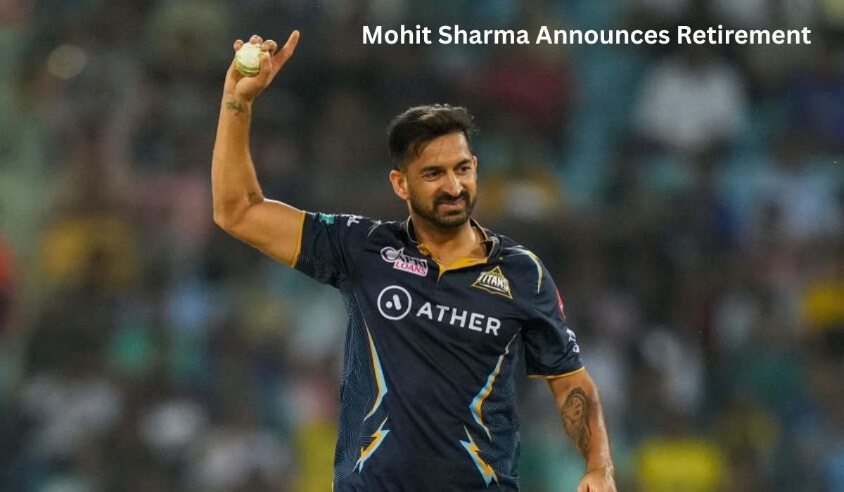 Mohit Sharma announces retirement