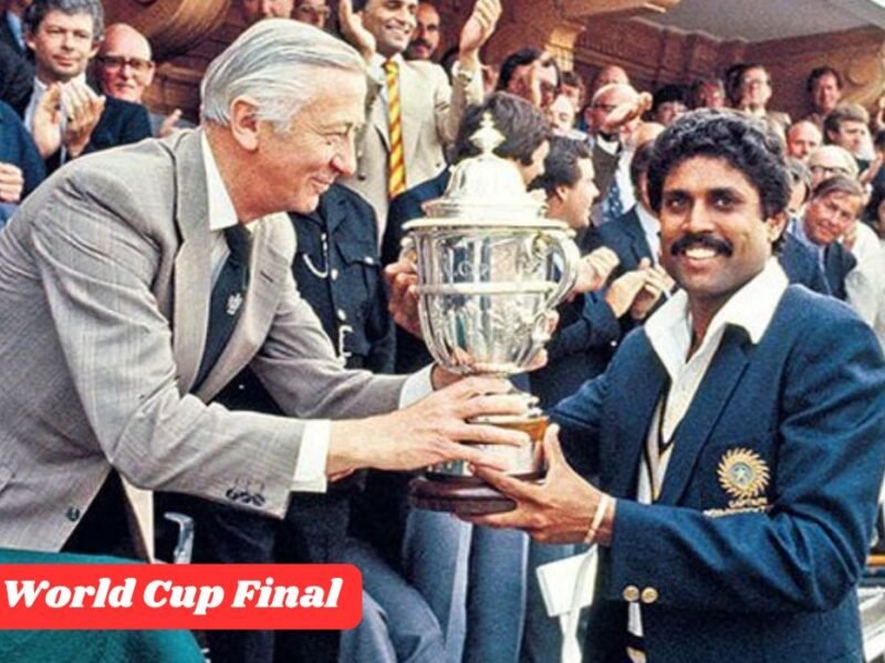 1983 World Cup Final Scorecard
