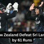 New Zealand Defeat Sri Lanka by 61 Runs in ICC Men's T20 World Cup 2026