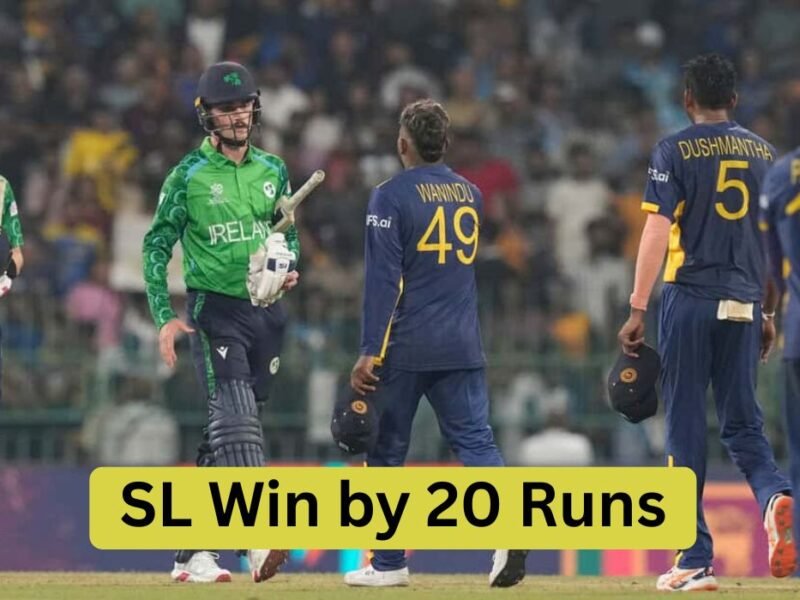 Sri Lanka vs Ireland Match Result