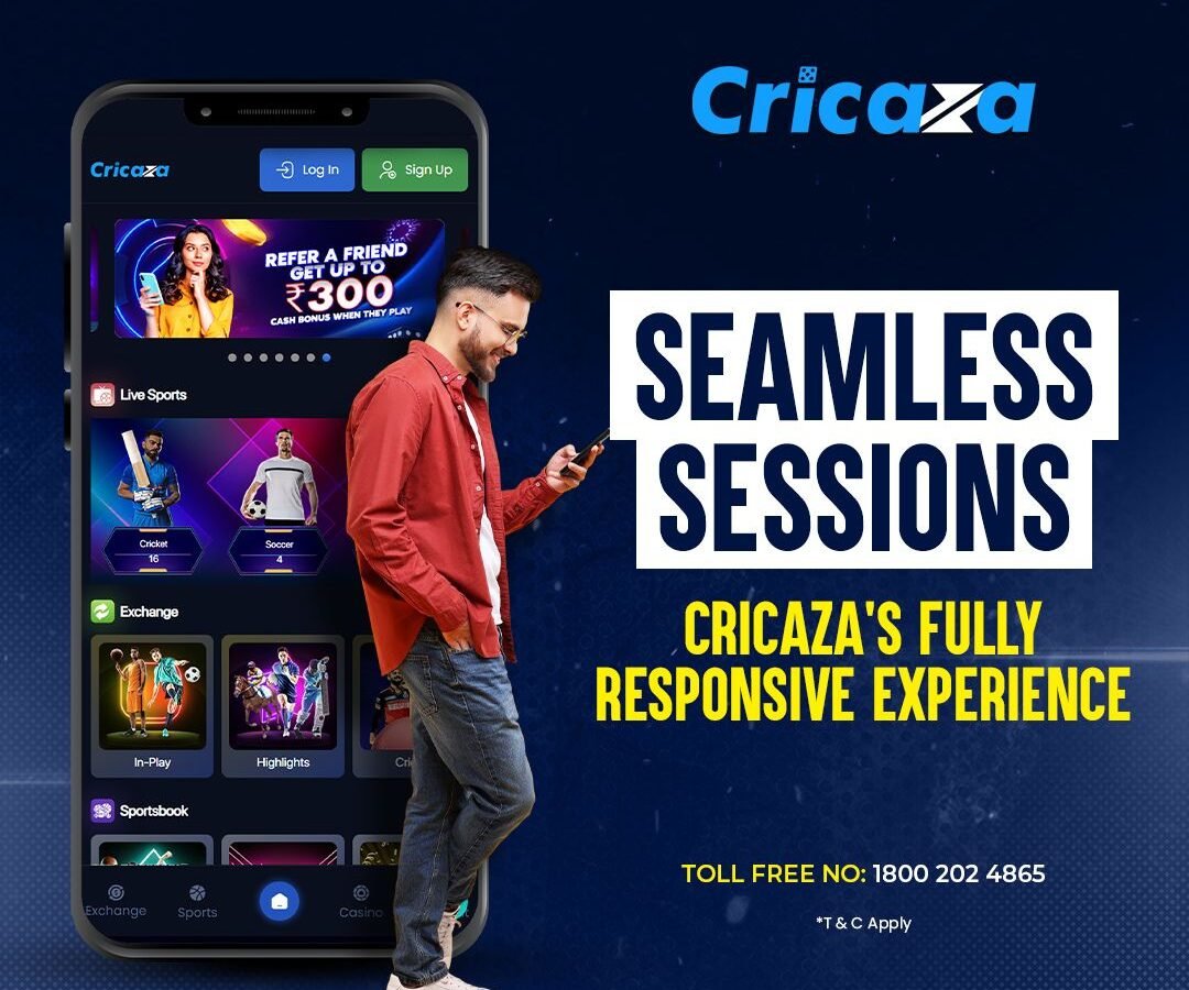 Seamless Sessions Cricaza’s Fully Responsive Experience