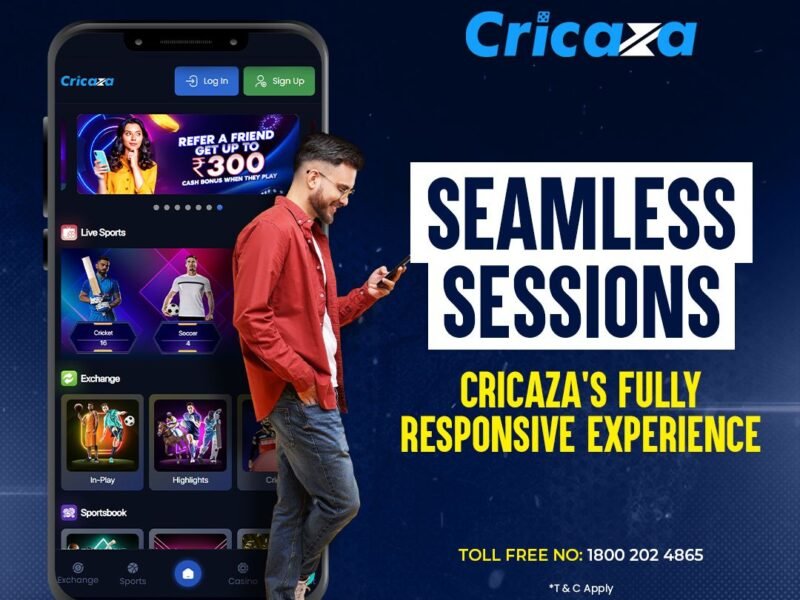 Seamless Sessions Cricaza’s Fully Responsive Experience