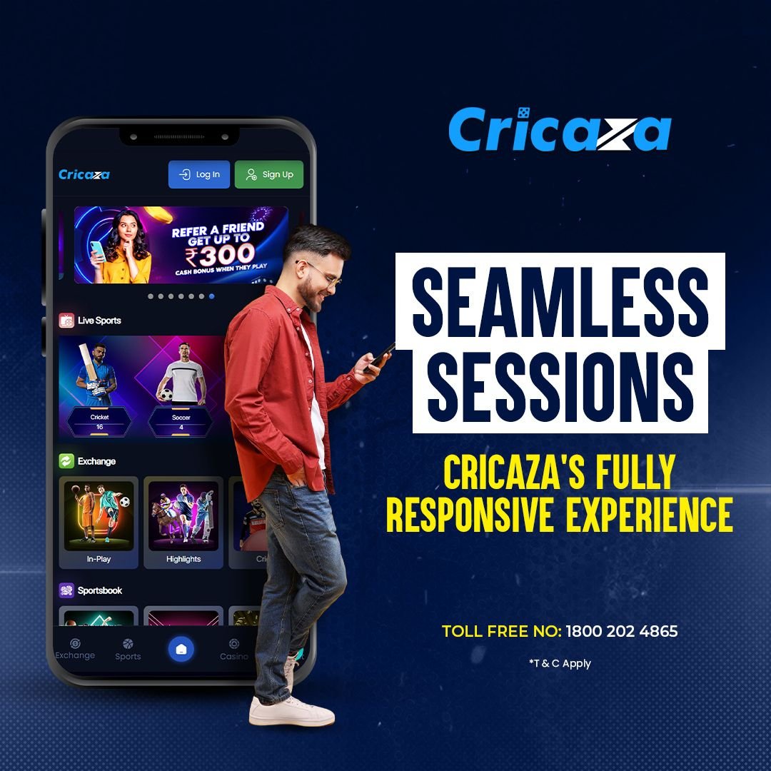 Seamless Sessions Cricaza’s Fully Responsive Experience