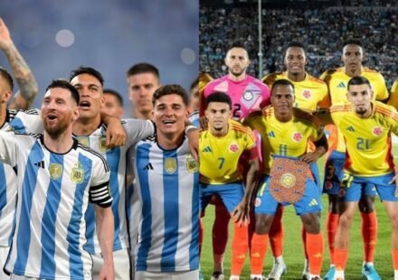 Argentina National Football Team vs Colombia National Football Team Lineups