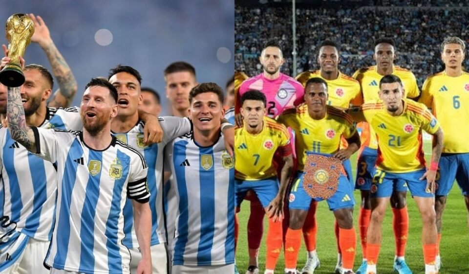 Argentina National Football Team vs Colombia National Football Team Lineups